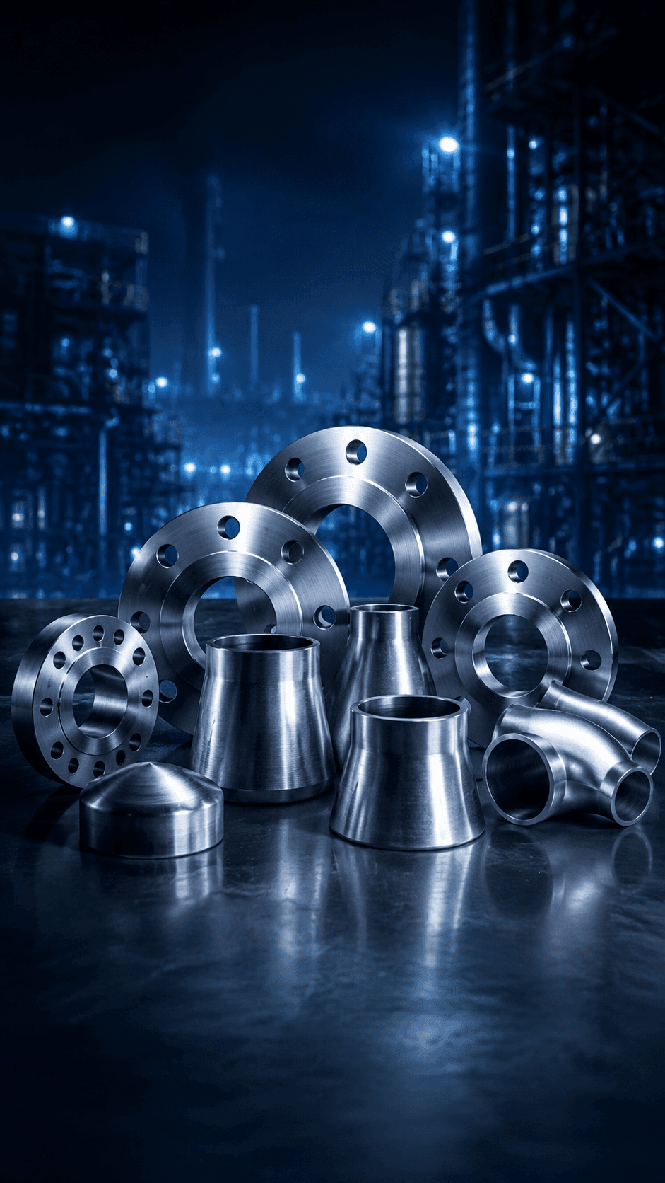 Flanges and fittings supplied by NESCO