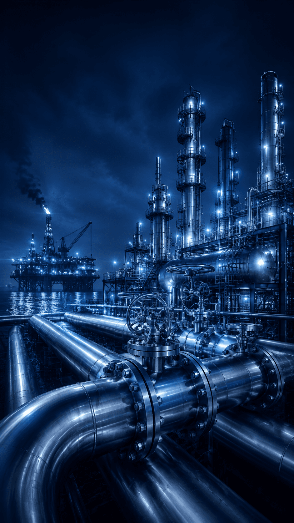 Oil & Gas industrial application supplied by NESCO Pipe & Tubes