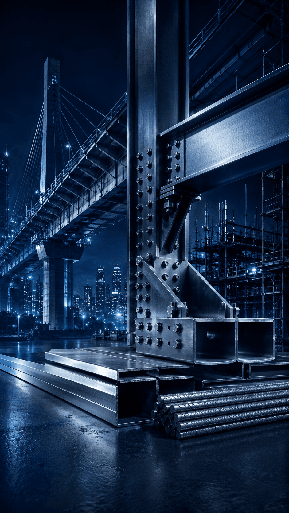 Infrastructure industrial application supplied by NESCO Pipe & Tubes