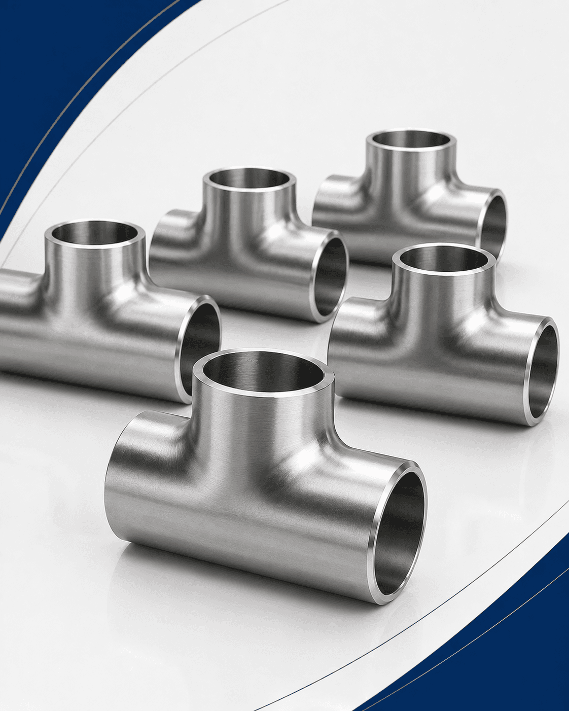 Tees supplied by NESCO Pipe & Tubes